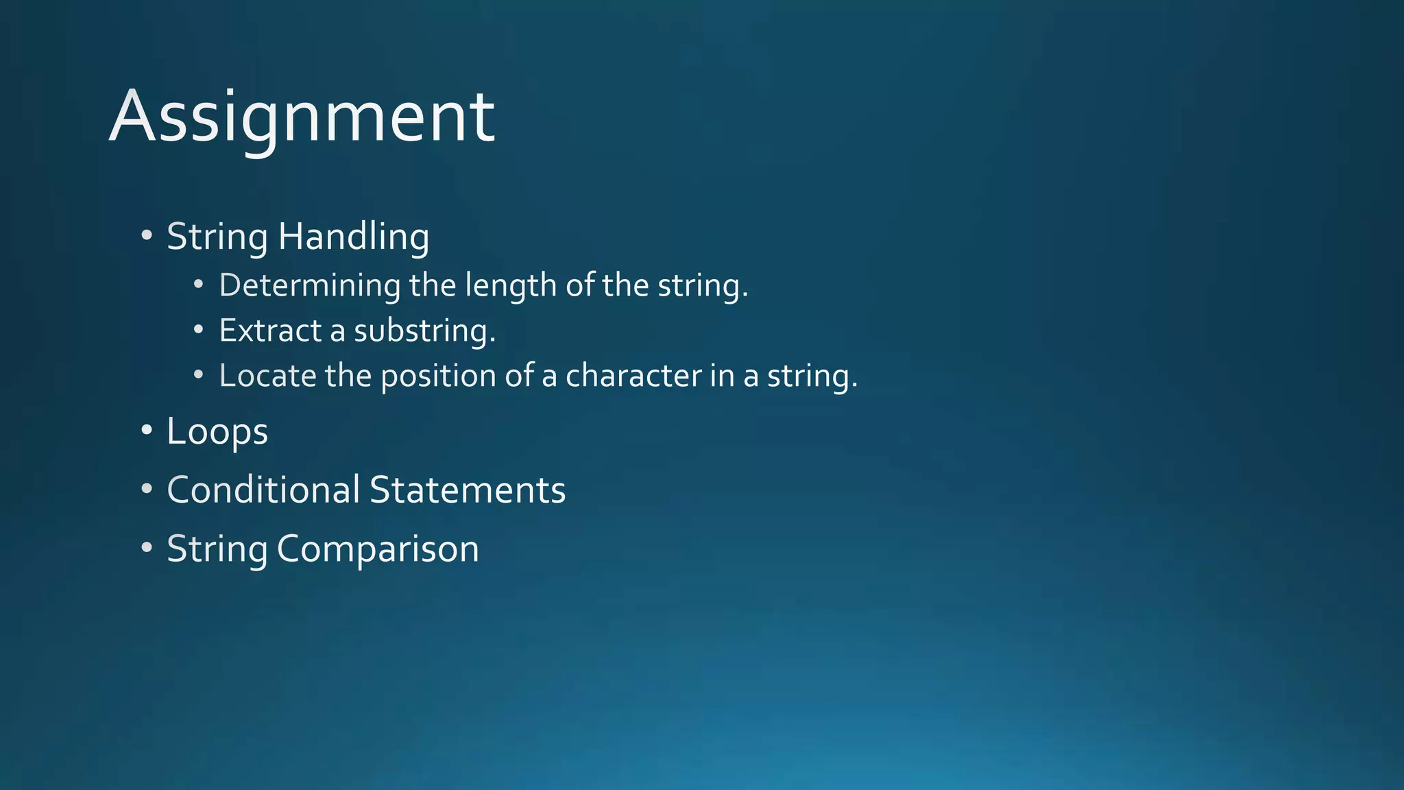 Shell Programming Concept