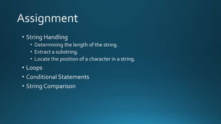 Shell Programming Concept