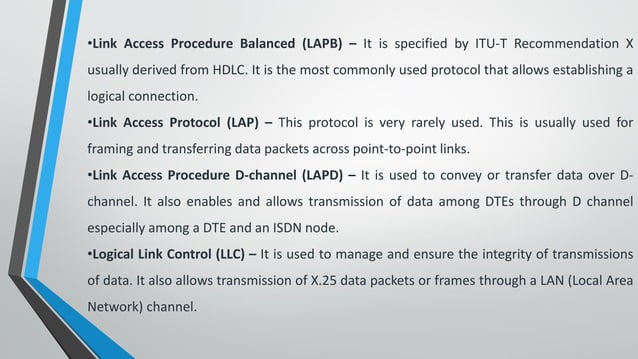 Link Layer Services in computer networks | PPT