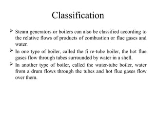 Basic Mechanical Engineering- Types of Boilers, Steam turbine | PPTX