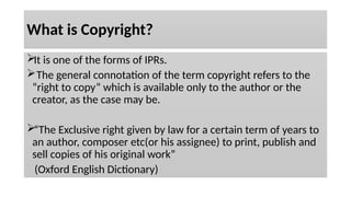 research methodology and intellectual property rights | PPTX