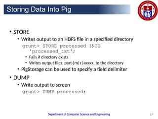 Comprehensive Guide to Big Data Analytics Using Apache Pig and Hive | PPTX