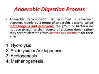 Acetogenesis Process UNIT-IV-BIOLOGICAL WASTE WATER TREATMENT PROCESS.pptx