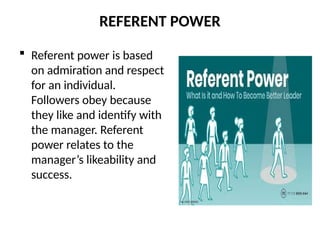 Referent Power Examples Unit-IV-Power and Politics in nursing leadership and management | PPTX