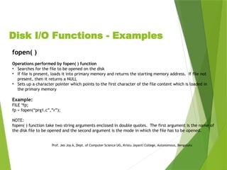 Fopen Examples Unit 4-Structures, Unions and File .pptx
