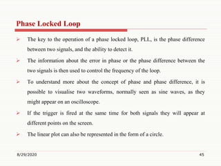 Unit IV DA & AD Convertors and Phase Locked Loop | PDF