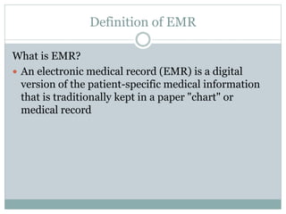 Emr Unit Unit-IV EMR b.sc II sem 2022.pptx