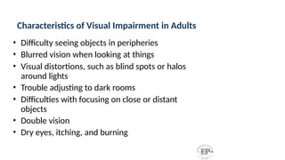 Unit-IV, Eye & Ear disorders pathophysiology | PPTX