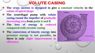 Circular Casing UNIT-IV FMM.PUMPS the mechanical principal involved in transfer of ...