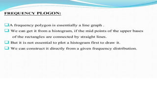Unit  IV -  Graphical Representation of Data