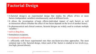 Comprehensive Guide to Factorial Design and Statistical Software in ...