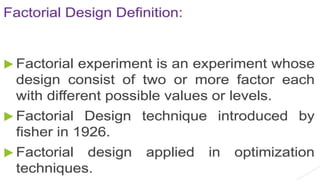 Comprehensive Guide to Factorial Design and Statistical Software in ...
