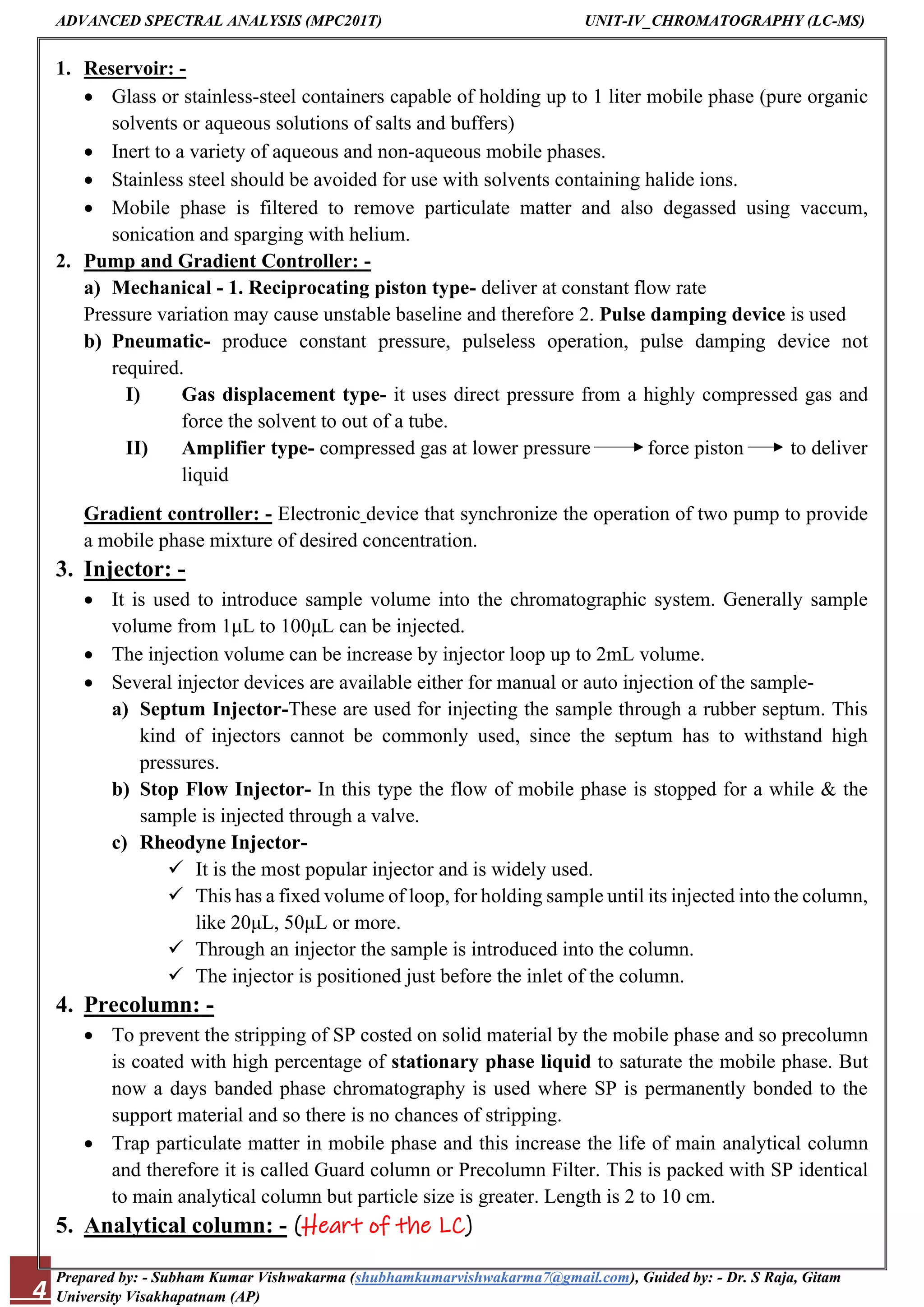 liquid chromatography-mass spectrometry (LC-MS) | PDF
