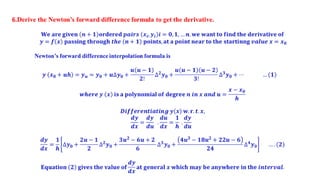 Numerical Differentiation and Integration | PPT