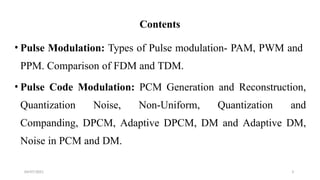 UNIT-IV Pulse Modulation & Pulse Code Modulation_KRAGHU.pptx