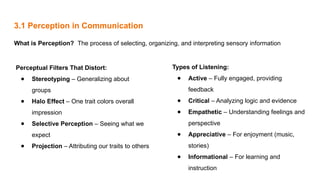 Selecting Seeing Communication for Development PPT | PPTX