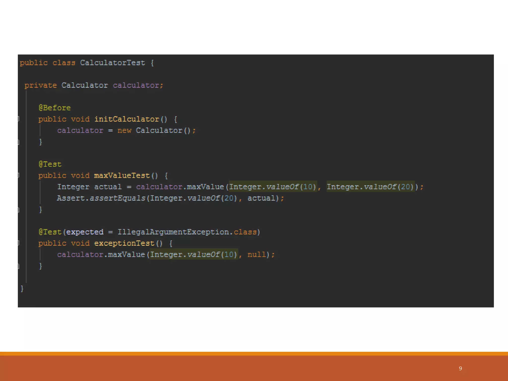 JUnit4 в примерах
9
 
