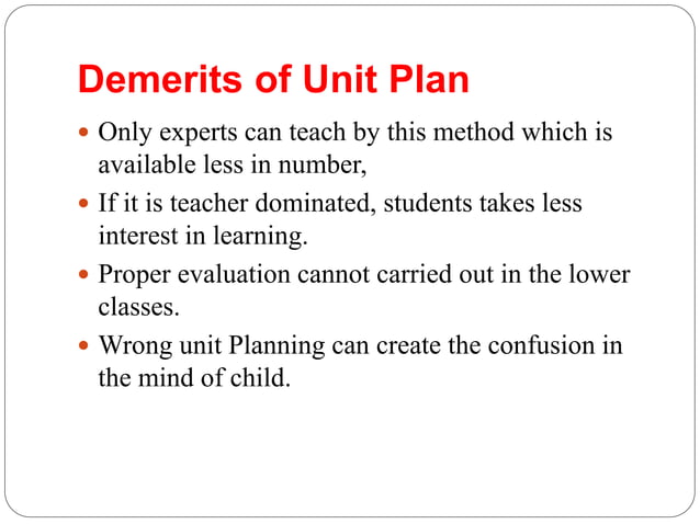 Unit planning | PPTX | Educational Assessment | Education
