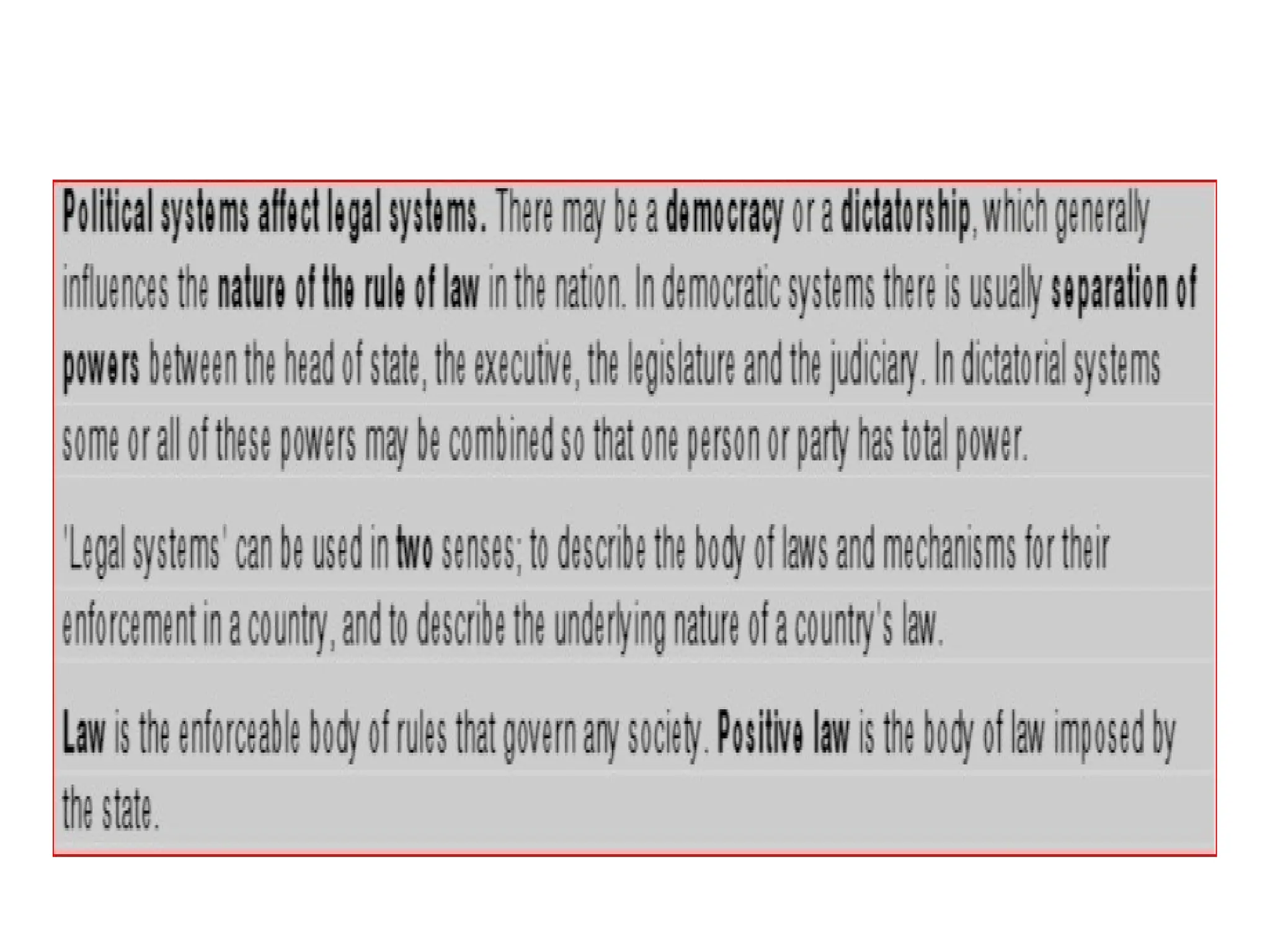 Introduction of the unit deals about different types of laws | PPTX