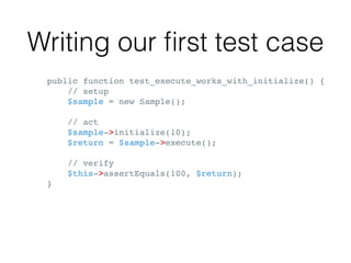 Unit testing in php | PPT