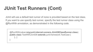 Unit testing with JUnit | PDF