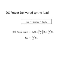 DC Power Delivered to the load
 