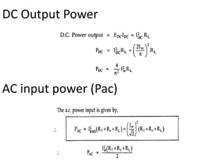 DC Output Power
AC input power (Pac)
 