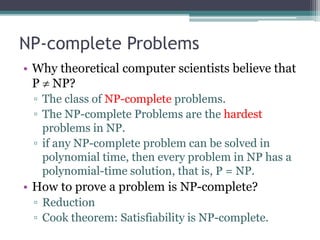 Np Complete Clique Problem UNIT-V.ppt