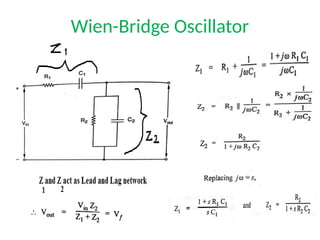 Wien-Bridge Oscillator
 