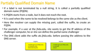 Comprehensive Overview of the Application Layer and Domain Name System ...