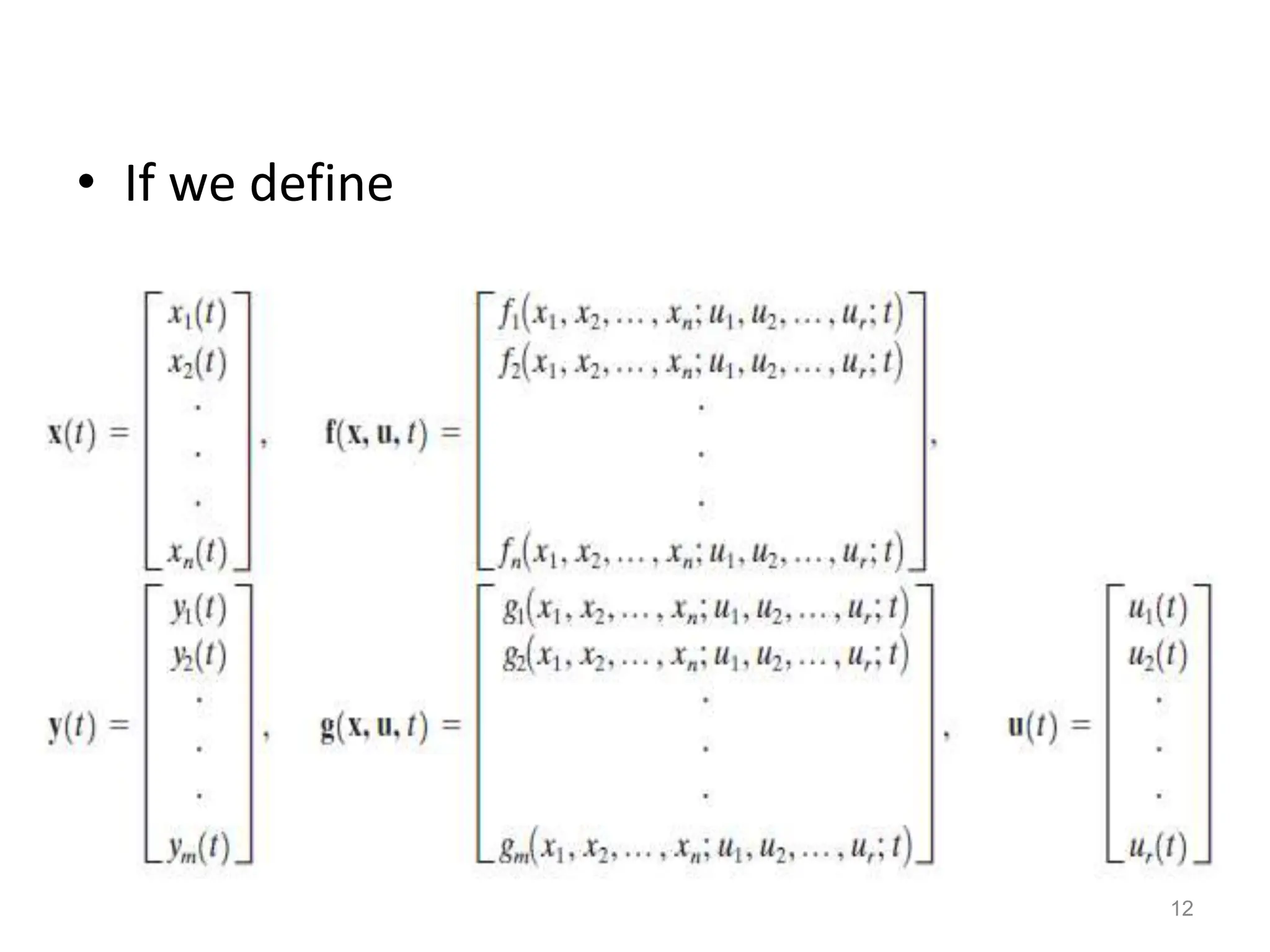 • If we define
12
 