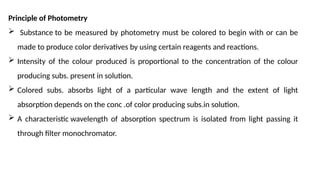 Unit-V and Unit-II.ppt spectroscopy emission | PPTX