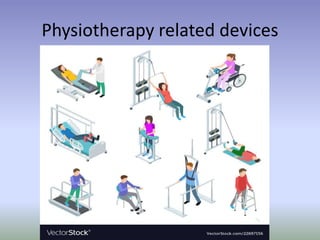 Physiotherapy related devices
 