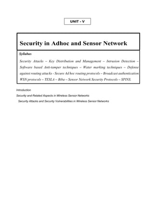 Module -5 Security in Ad HOC And Sensor Network.pdf