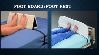 FOOT BOARD/FOOT REST
 