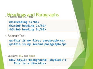 WEB TECHNOLOGY:Web Essentials and Markup Language HTML | PPTX