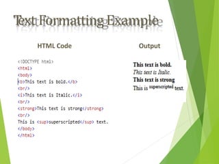 WEB TECHNOLOGY:Web Essentials and Markup Language HTML | PPTX