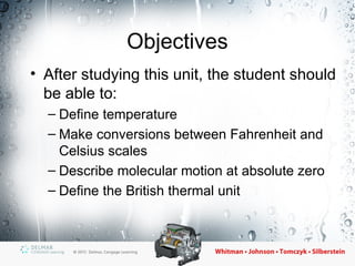 Section 1 Unit 1 Heat, Temperature, and Pressure | PPT