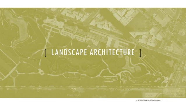 Unit 01 An Introduction to Landscape Architecture | PDF