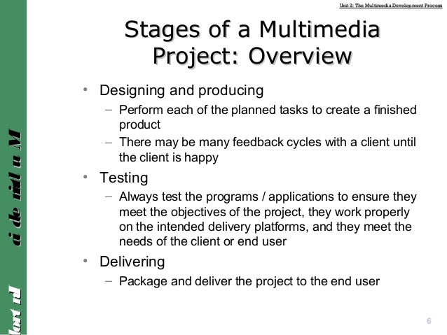 stages of multimedia project planning Defining quality for project management planning and and maintenance stages are similar in both courseware and software engineering. stages of multimedia project planning Defining quality for project management planning and and maintenance stages are similar in both courseware and software engineering.