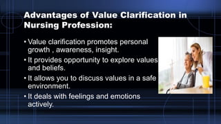 value set of nursing ethics Unit 2 Bsn generic | PDF