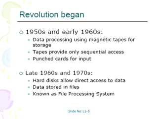 Unit 02 dbms | PPT