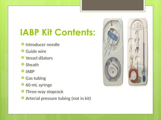 Comprehensive Overview of Intra-Aortic Balloon Pump (IABP) in Cardiac ...