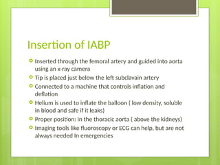 Comprehensive Overview of Intra-Aortic Balloon Pump (IABP) in Cardiac ...