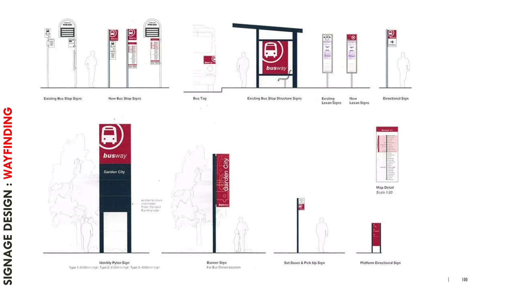 | 100
SIGNAGEDESIGN:WAYFINDING
 