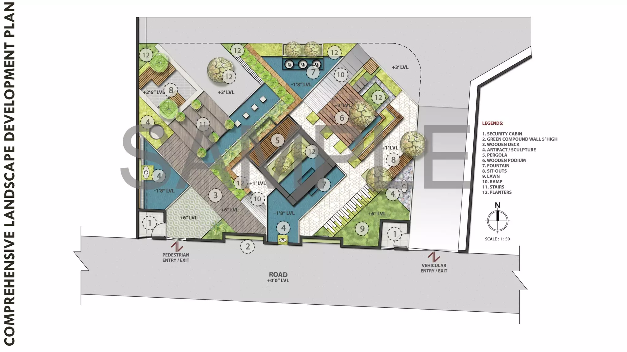 | 109
COMPREHENSIVELANDSCAPEDEVELOPMENTPLAN
 