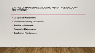 Unit - II Testing and Maintenance (MAINTENANCE OF ELECTRICAL EQUIPMENTS ...