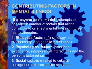 Unit 03 Factors affecting Mental Health and Illness.pptx