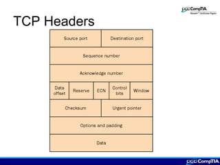 TCP Headers
 