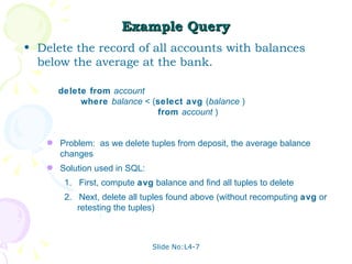 Unit04 dbms | PPT